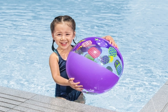 Kleurrijke opblaasbare strandbal Bestway Groove 'n Splash 51 cm fruit