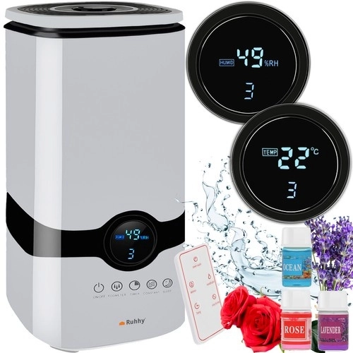 Luchtbevochtiger met Aromatherapie Ruhhy 22739
