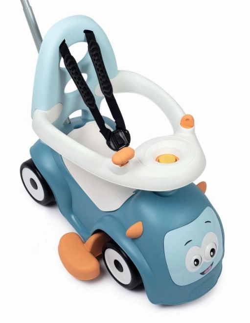 Loopfiets met geluiden en stuurstang Maestro 3in1 blauw