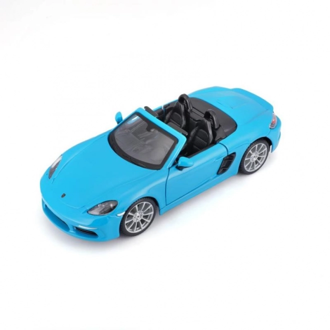 Bburago 1:24 Porsche 718 Boxster Blauw