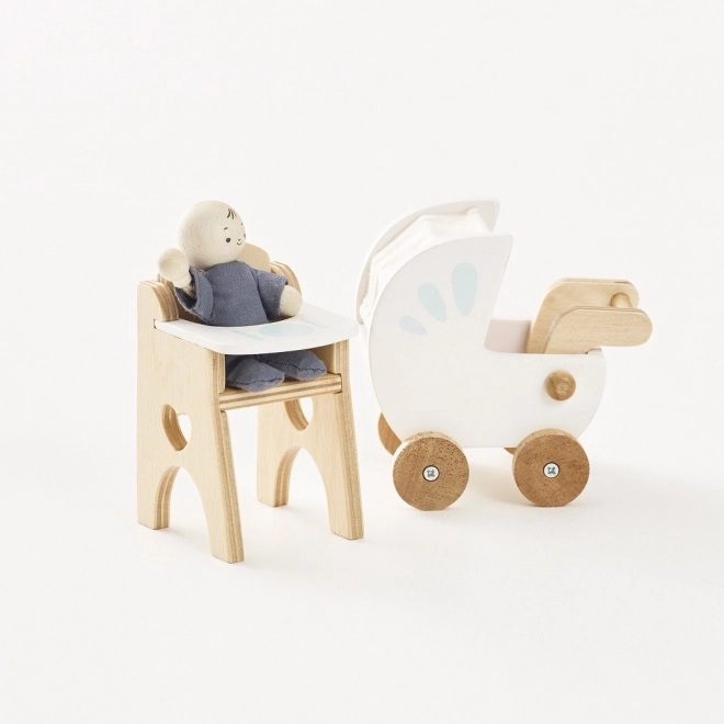 Le Toy Van Set baby met accessoires