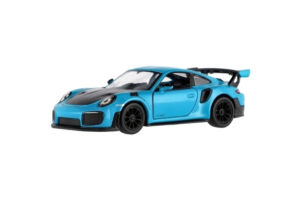Auto Kinsmart Porsche 911 GT2 RS metaal/plastic 13cm 4 kleuren met terugtrekmechanisme 12st in doos