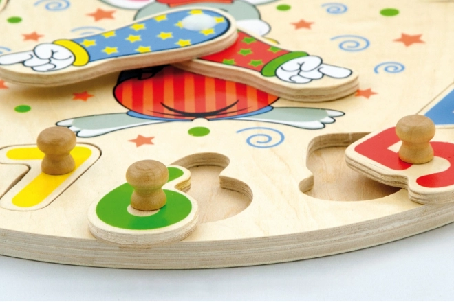 Houten klok