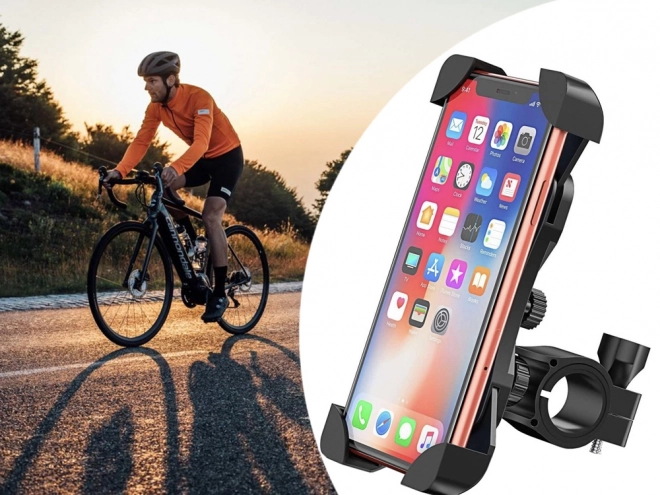 Telefoonhouder voor fiets met 360° rotatie