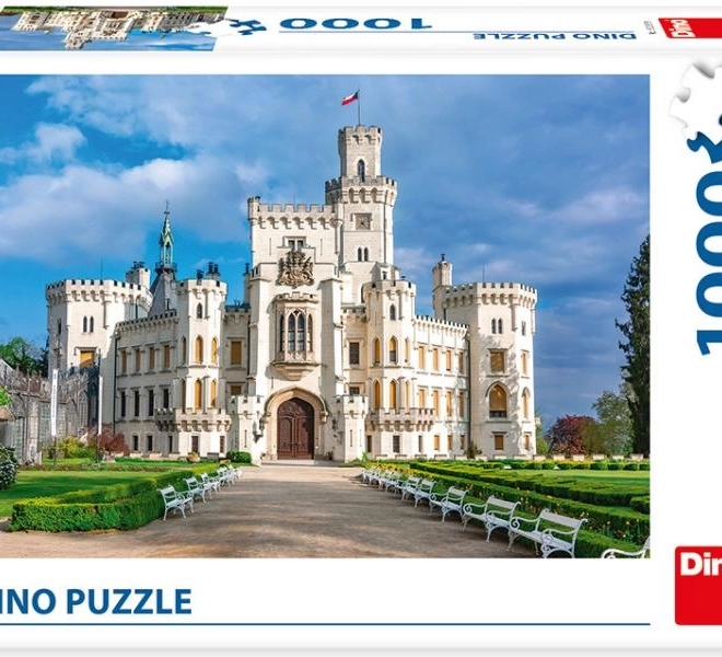 Puzzel Kasteel Hluboká 1000 stukjes – DINO