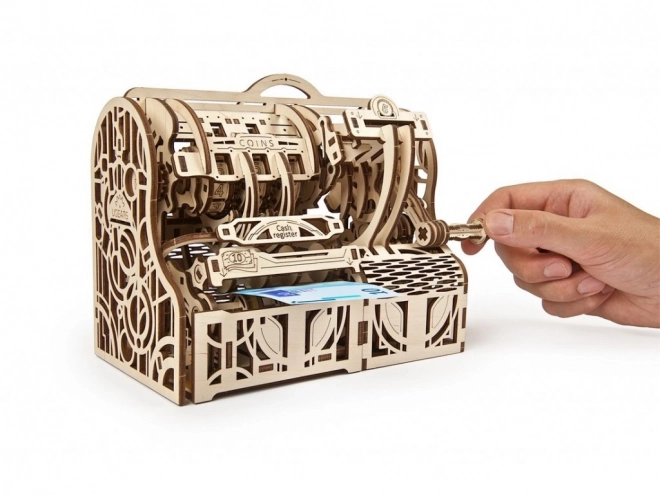 Ugears 3D houten mechanische puzzel Kassa
