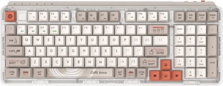 Mechanisch toetsenbord MIIIW Z980 Promax Draadloos 2.4G Koffie