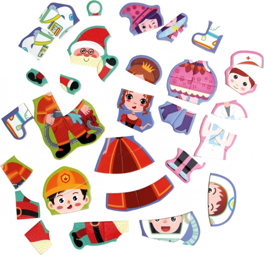 95 magnetische stukjes voor eindeloze combinaties