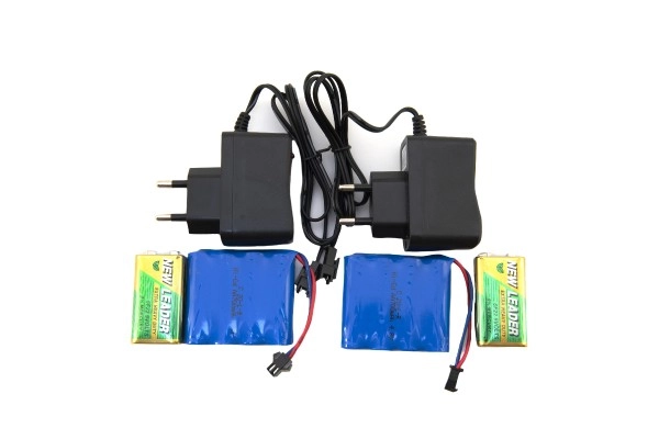 Oplaadbare accupacks en batterijen inbegrepen