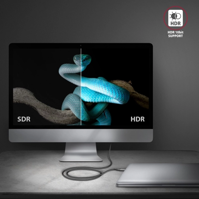 Adapter USB-C naar HDMI 4K/60Hz 1,8m