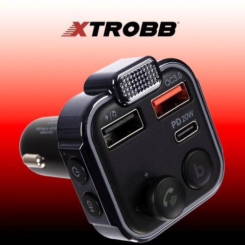 Bluetooth FM-zender/oplader Xtrobb 22355
