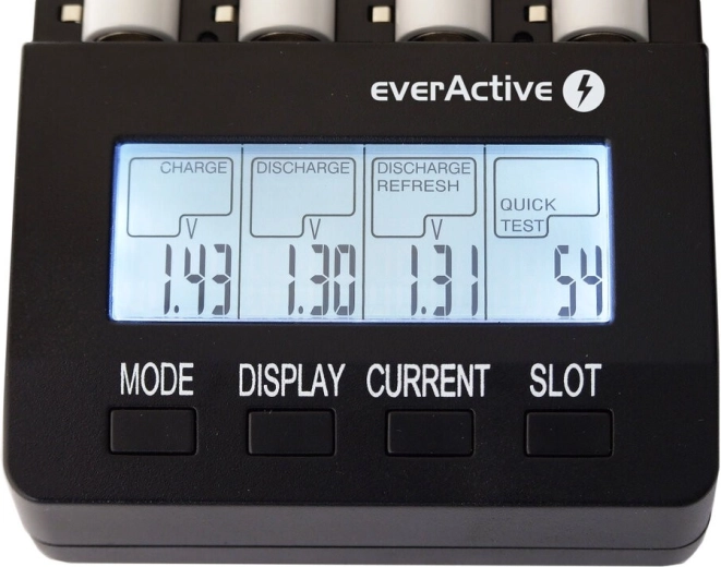 Onafhankelijke sleuven en duidelijk LCD-scherm