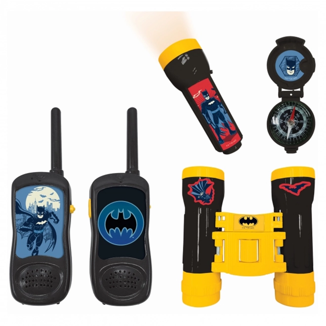 Avonturenset Batman met walkietalkies, verrekijker en kompas