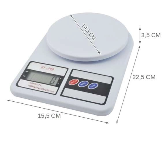 Keukenweegschaal Ruhhy 10 kg 24174