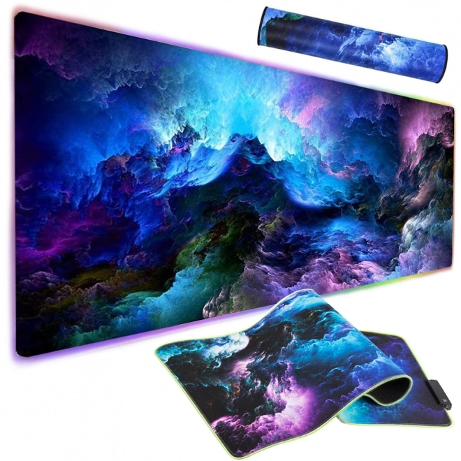 Muispad met RGB LED XXL