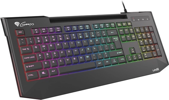 Gamingtoetsenbord Genesis Lith 400 met RGB-verlichting en X-Scissor schaarmechanische switches