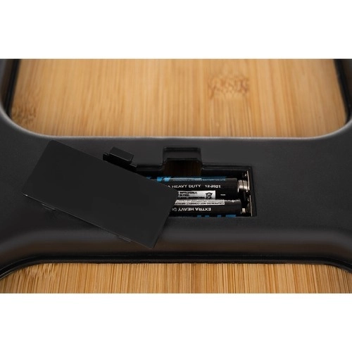 Houten badkamerweegschaal LCD Ruhhy 22522