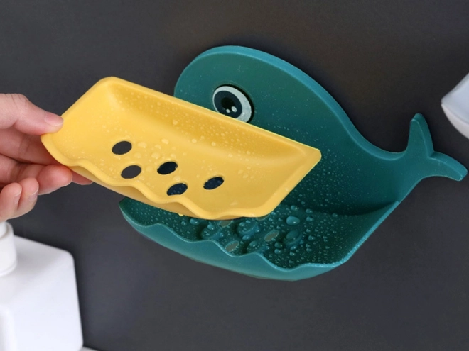 Zeepbakje Walvis met afvoer