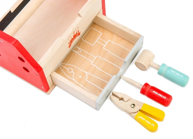 Le Toy Van Gereedschap in een Kist