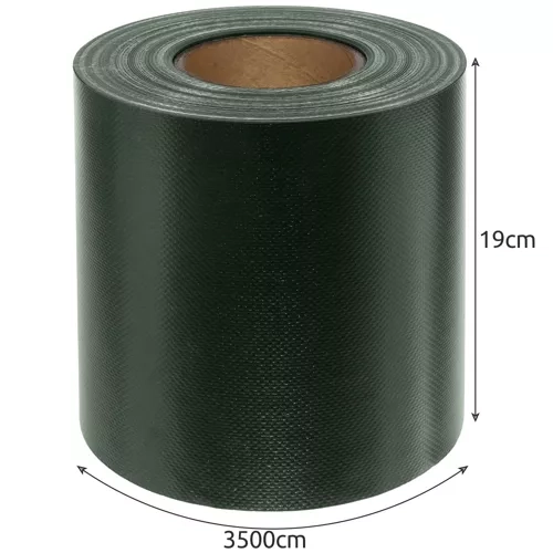 Lint voor omheining 19cmx35m 630g/m2 groen 23706