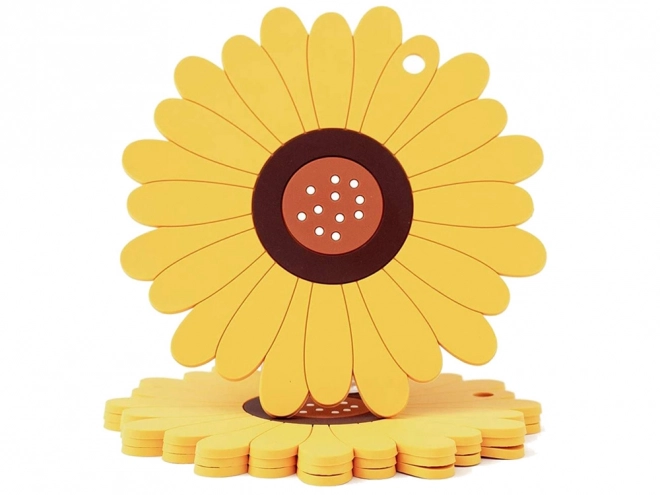 Siliconen Onderzetter Zonnebloem