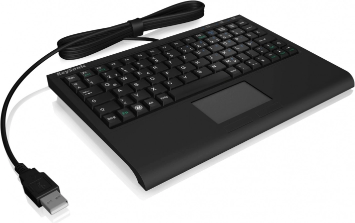 Mini-toetsenbord met touchpad USB