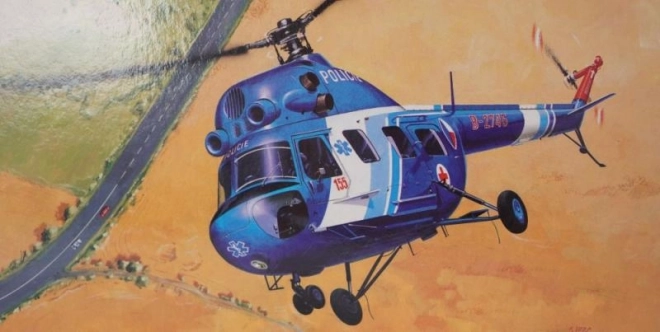 Helikopter Mi 2 - Politie 1:48