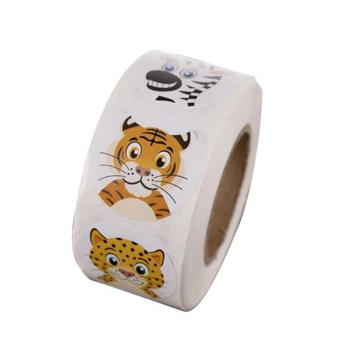 Motiverende stickers - rol 500 stuks. Kruzzel 22947