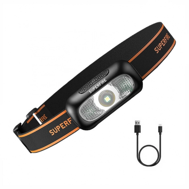 Hoofdlamp Superfire HL05-D, 110 lm, USB