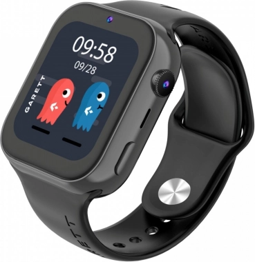 Garett Kids Twin 2 4G slimme kinderhorloge zwart