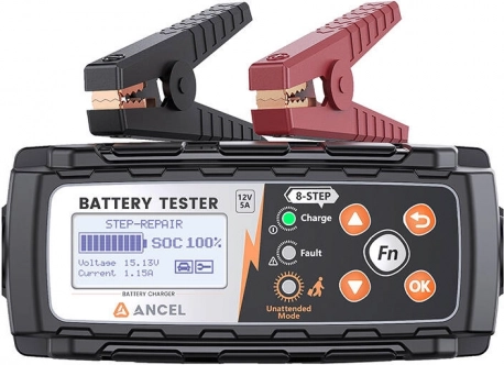 2-in-1 accutester en acculader ANCEL BT521