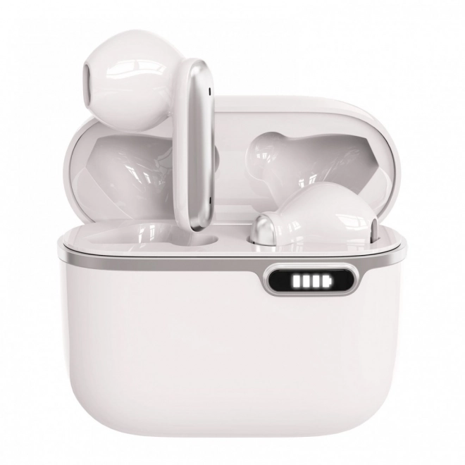 Bluetooth oortelefoon met HQ microfoon TWS wit