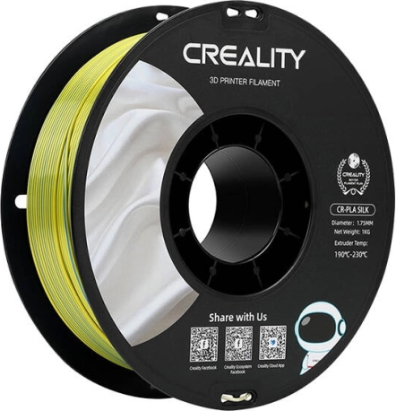 CR-Silk PLA filament CREALITY geel-blauw 1,75 mm