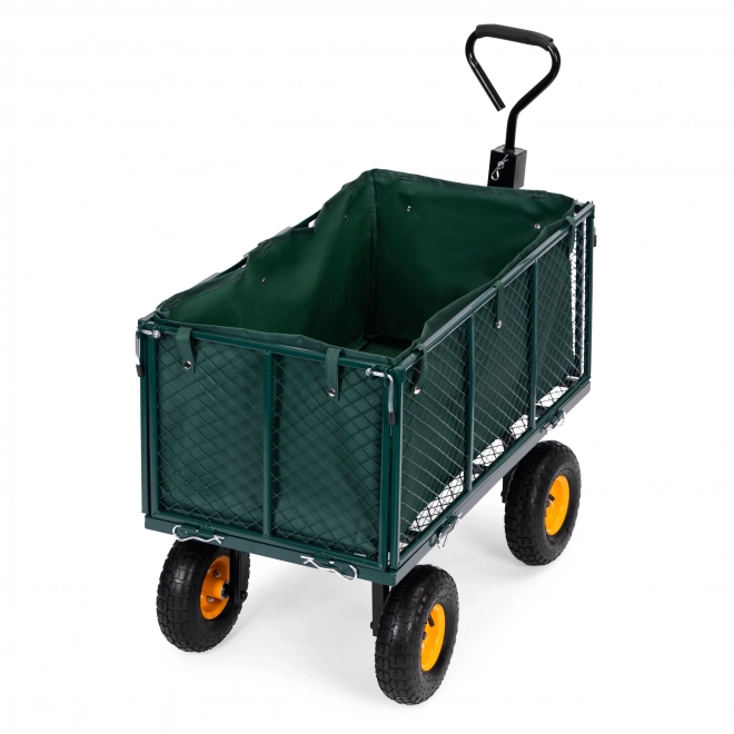 Tuintransportkar MultiGarden met opklapbare zijwanden en grote opblaasbare wielen