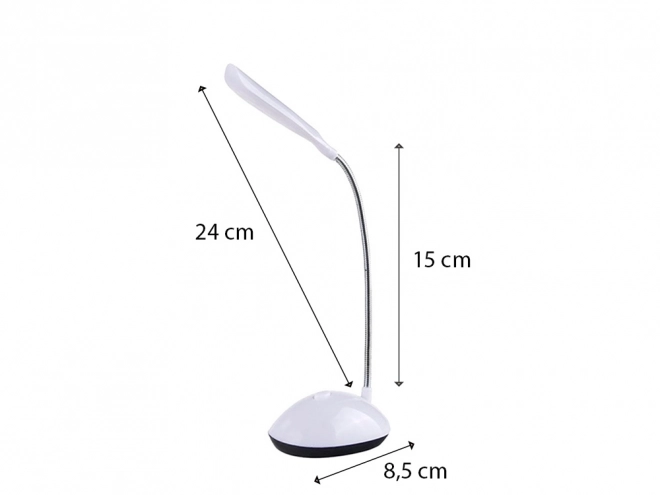Witte schoolbureau LED lamp
