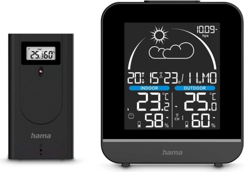Digitale weerstation Hama La Gomera zwart