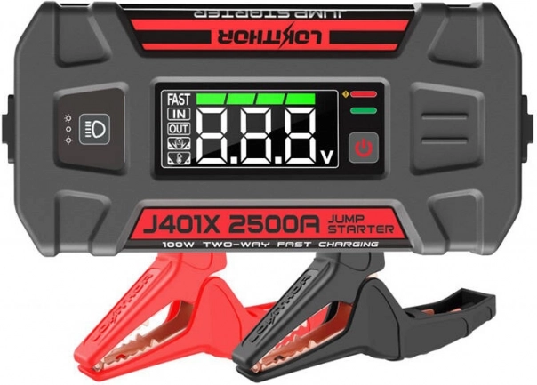 Powerbank en starthulp LOKITHOR J401X 12 V, 2500 A, 74 Wh