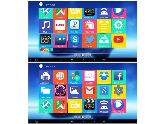 Slimme TV-box met Android 4K