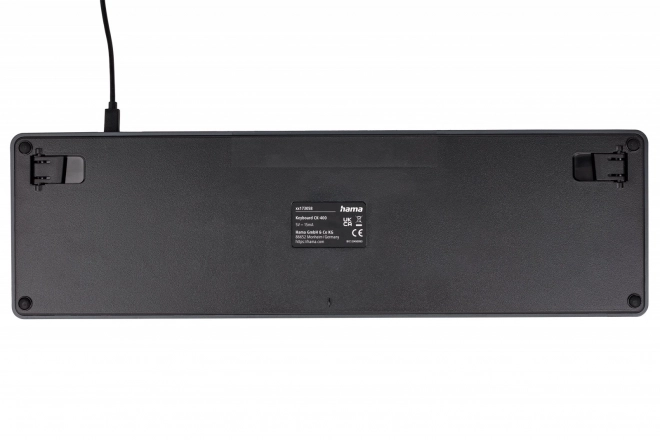 Bedrade toetsenbord Hama CK-400 zwart-grijs