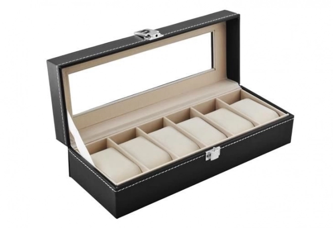 Organizer voor horloges 6 vakjes
