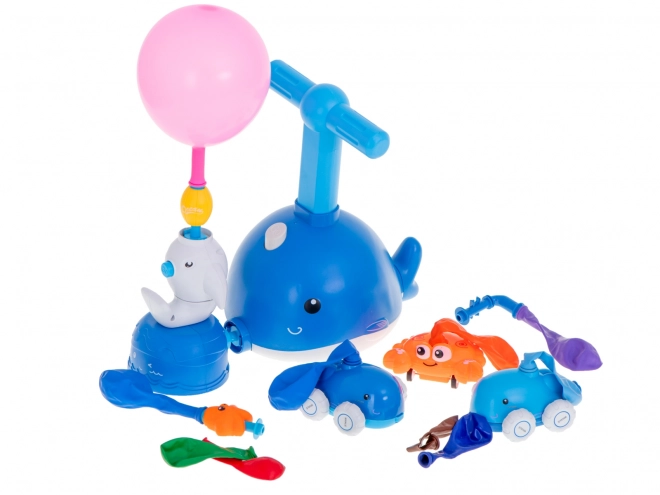 Aerodynamische ballonwerper - dolfijn