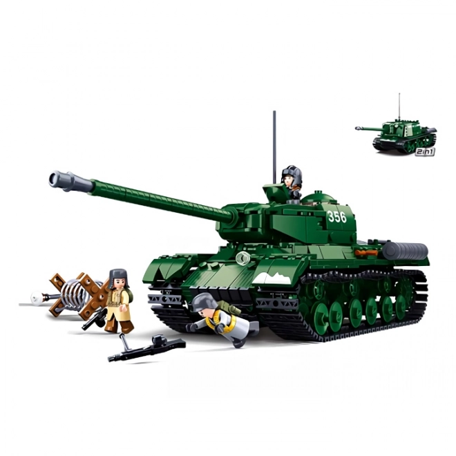 Sluban Slag om Boedapest M38-B0979 Sovjetische zware tank IS-2 2-in-1
