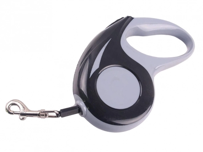 Automatische hondenriem met vergrendeling 5 m 15 kg – Zwart-Wit