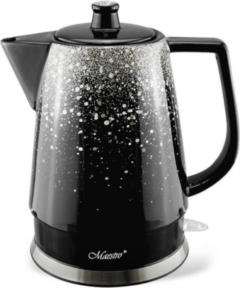 Keramische waterkoker MAESTRO 1,5 l, 1500 W, zilver