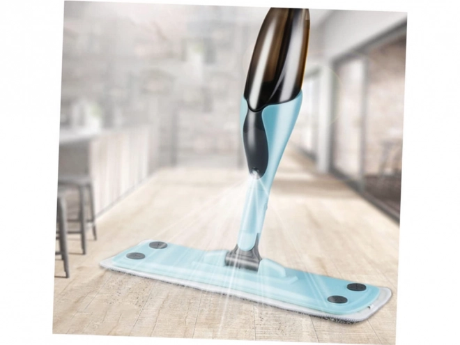 Opvouwbare mop met sproeier en 3x microvezel