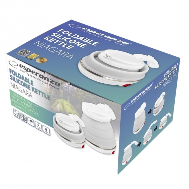 Opvouwbare silicona waterkoker Niagara 0,5 l