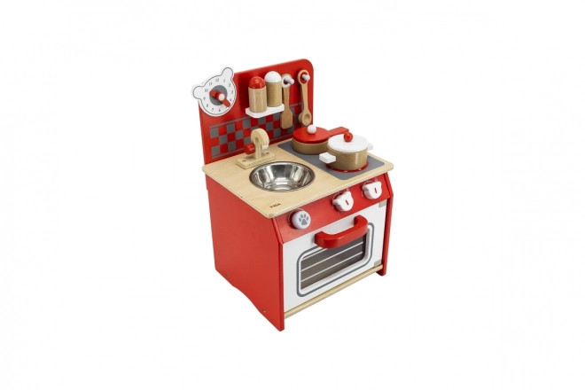 Houten mini keuken