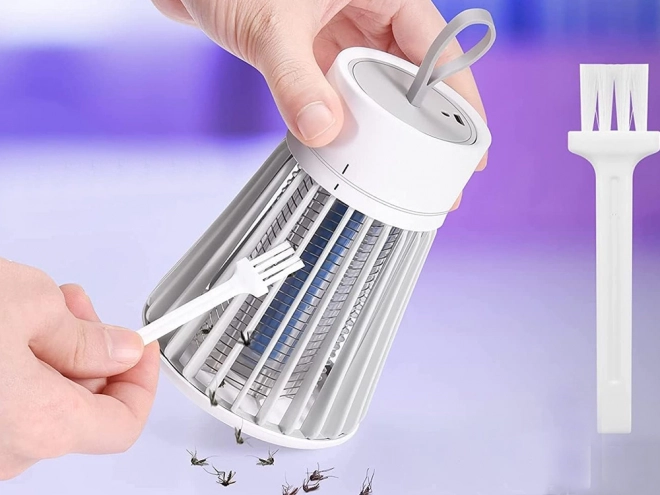 UV-lamp tegen insecten met elektrische val