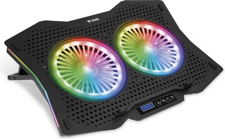 Koelpad voor laptop met RGB en metalen plaat