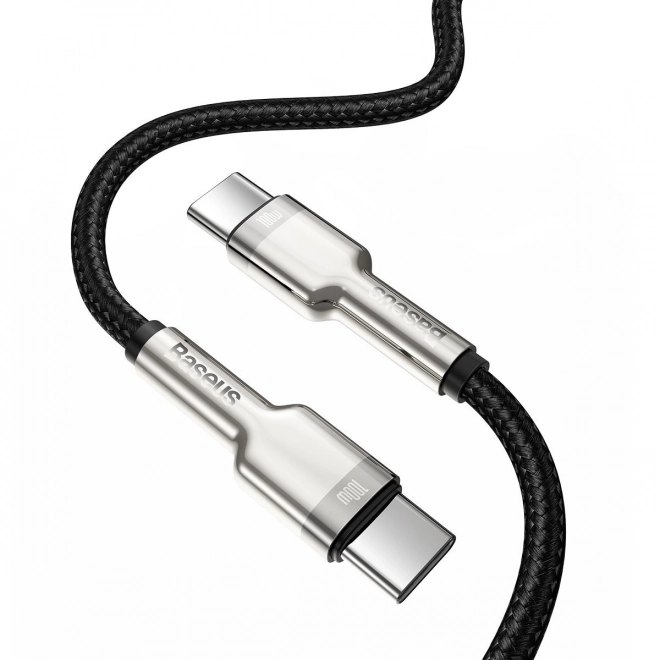 USB-C naar USB-C kabel Baseus Cafule 100W, 2m zwart